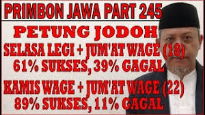 Untuk hari ini kami akan membahas mengenai weton sabtu wage, jadi perhitungan neptunya sebagai berikut sabtu (9) kemudian wage (4) jadi 9+4=13 jadi neptu sabtu wage adalah 13. Selasa Legi Jum At Wage 61 Sukses 39 Gagal Kamis Wage Jum At Wage 89 Sukses 11 Gagal Youtube
