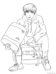 Which bts do you like the most? Bts Coloring Pages Bts 9 Printable 2021 1267 Coloring4free Coloring4free Com