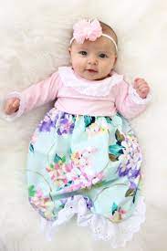 Baby Girl Going Home Outfit In Pastel Florals Baby Girl Dresses Newborn Baby Gowns Girl Cute Newborn Baby Girl