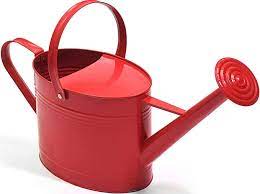 Amazon Com Ashman Red Watering Can For Outdoor And Indoor Plant Watering Use With 3 75 Litre Capacity Garden Outdoor Watering Can Indoor Plants Canning