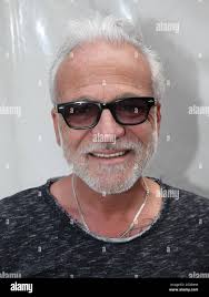 Il cantante pop tedesco Nino de Angelo a Schlagerolymp a Magdeburgo 2015  Foto stock