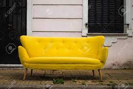 Check spelling or type a new query. Vintage Yellow Sofa Stock Photo Picture And Royalty Free Image Image 146883757