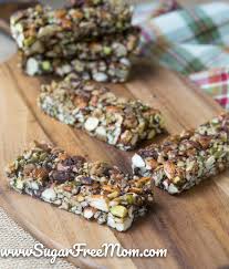 My homemade granola bars recipe is no exception. Sugar Free Low Carb Granola Bars Grain Free