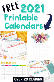 January 2021 editable calendar with holidays. Free Printable 2021 Calendars Crafting In The Rain