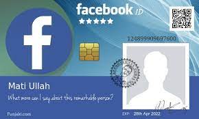 Generate Facebook Id Card Funjaki Com In 2021 Cards Certificate Design Template I D Card