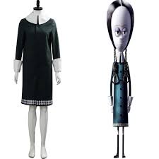 They live with all of the trappings of the macabre (including a detached hand for a servant) and are quite wealthy. The Addams Cosplay Family Wednesday Addams Cosplay Costume Coat Jacket Anime Costumes Aliexpress
