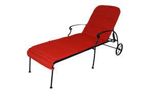 In modern french the term chaise longue can refer to any long reclining chair such as a deckchair. Better Homes Gardens Clayton Court Chaise Lounge With Wheels Red Walmart Com Walmart Com