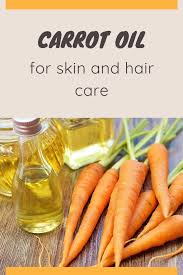 Essential oil for anger, anxiety, stress, depression and fatigue Carrot Oil For Skin And Hair Care
