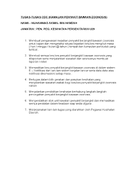 Objektif unit penyakit tidak berjangkit. Senarai Tugas Ppkp Pka Unit Kawalan Penyakit Berjangkit