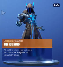 Unlocking the prisoners stages · stage 1 (default): Fortnite Unlocking Ice King