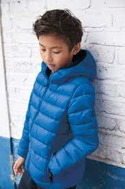 Blue Shower Resistant Padded Jacket 3 16yrs Jackets Padded Bomber Jacket Winter Jackets