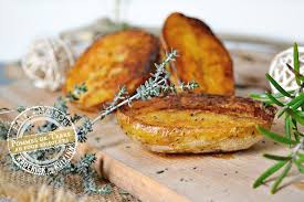 Baked Potatoes Fried With Thyme And Rosemary Pommes De Terre Au Four Rissolees Au Thym Et Romarin Pomme De Terre Au Four Pomme De Terre Thym Et Romarin