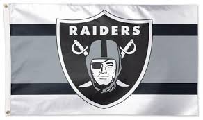 The grand canyon, bryce canyon, or death valley, to name a few. Las Vegas Raiders Logo On Silver Official Nfl Football Deluxe Edition Sports Poster Warehouse