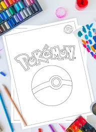 When it gets too hot to play outside, these summer printables of beaches, fish, flowers, and more will keep kids entertained. 100 Best Free Printable Pokemon Coloring Pages Kids Activities Blog
