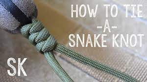 Prices starting @ $4.99/100 ft roll. How To Tie A Paracord Snake Knot Youtube
