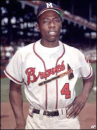Image result for HANK AARON ROOKIE PHOTO