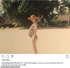 Pfeiffer's performances in a variety of film genres have consistently earned acclaim and. Michelle Pfeiffer Shares Throwback Pregnancy Snap From 1994 And Says She Is Missing My Kids Daily Mail Online