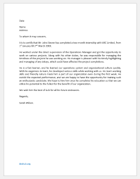 Apply now for an international internship. Internship Completion Letter Template For Word Download