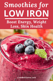 Hair loss affects millions of men around the world. Smoothies For Low Iron Boost Energy Weight Loss And Skin Health