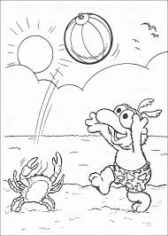 Muppets coloring pages free and printable. Coloring Page Muppets Baby Coloring Pages 13