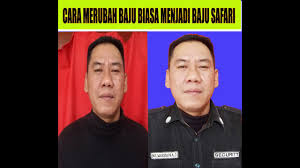 Harga murah di lapak central militer. Cara Ganti Baju Biasa Menjadi Baju Safari I Satpam Youtube