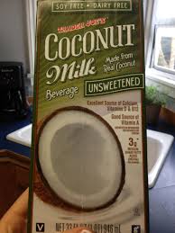 Unsweetened Coconut Milk Unsweetened Coconut Milk Soy Free Dairy Free Medium Chain Fatty Acids