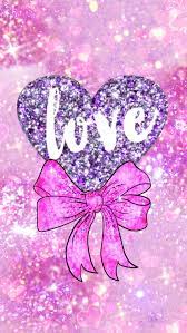 Glittery Valentine Heart Made By Me Love Valentinesday Bow Pink Girly Love Bemine Ilov Valentines Wallpaper Butterfly Wallpaper Iphone Heart Wallpaper