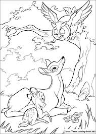 It became quickly a timeless classic. Bambi Coloring Picture