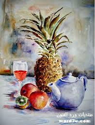 نتيجة بحث الصور عن طبيعة صامتة بالالوان المائية Art Art Gallery Painting