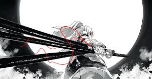 Maybe you would like to learn more about one of these? Hd Wallpaper Drawing Digital Art Samurai Sword Katana Dark Anime Selective Coloring Wallpaper Flare