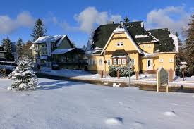 It is a winter sports center and health resort. Ferienwohnung Hotel Pension Waldschlosschen Oberhof Thuringen