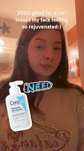 I admit i got kinda scared. Watch Shaeecoxx S Review Of Cerave Renewing Sa Cleanser For Normal Skin Supergreat