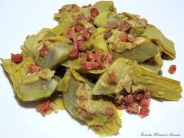 תמונה של ‪la casona‬, טריפה: Recetas Monsieur Cuisine Alcachofas Congeladas Con Jamon