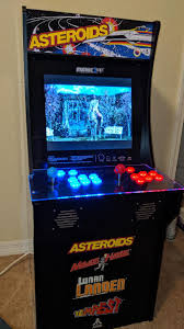 Arcade, atari, mahjongg, solitaire, word Here Is My Arcade1up Asteroids Cabinet With Retropie Retropie