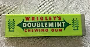 Vtg Wrigley S Doublemint Chewing Gum Advertising Magnet Hard Plastic Ebay In 2020 Gum Chewing Gum Spearmint Gum