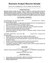 Business analyst resume summary example. 91 By Ba Resume Samples Resume Format
