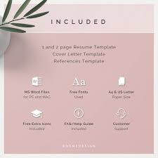 A cover letter template is simply a framework that allows you to easily write the best cover letter possible. Saubere Moderne Lebenslauf Vorlage 4 Seite Cv Vorlage Etsy Resume Cover Letter Template Resume Template Resume Template Word