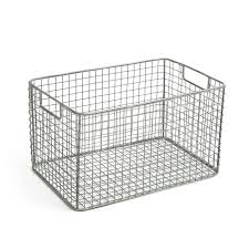 Panier De Rangement En Metal Grillage En 2020 Panier Rangement Rangement Et Panier Grillage