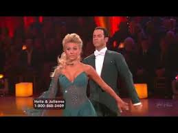 Helio castroneves is another race car driver who competed on dancing with the stars. he was an indycar driver, not nascar, but either way, he won season five alongside julianne hough. Dwts Helio Castroneves And Julianne Hough S Foxtrot Week 9 Dancing With The Stars Season 5 Youtube
