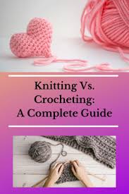To the untrained eye, the difference between a knitted fabric and a crocheted one may not be super obvious. Crocheting Vs Knitting A Complete Beginner S Guide In 2020 Crochet Vs Knit Knitting Knitting For Beginners
