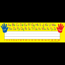 Enter the pickup trucks, which made its debut appear. Left Right Alphabet Flat Name Plates Tcr4019 Teacher Created Resources