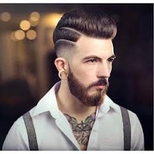 Potongan rambut pria ini membuat rambut bagian samping kanan dan kiri serta sambut bagian belakang dibuat tipis habis hingga plontos. 2016 Men S Hairstyles High Lo Fade Medium Pompadour Potongan Rambut Panjang Potongan Rambut Rambut Panjang