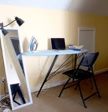This diy standing desk plan builds a tall desk that you can modify to make however tall you like. Diy Writing Desk