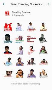 Tamil stickers wa status wastickerapps for android. Tamil Trending Stickers Wastickersapps For Android Apk Download