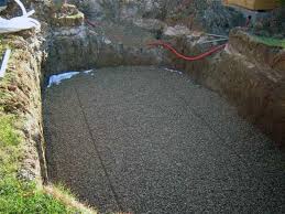 En terrain argileux, limoneux ou sableux, il est bon de prendre la précaution d'entourer cailloux, drains et collecteurs de. Piscine Beton Sol Argileux