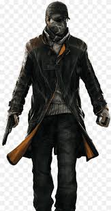 A look at aiden pearce s model and hud during the early development of watch_dogs. Watch Dogs 2 Aiden Pearce Coat Jacket Hitman Leather Top Watch Dogs Png Pngwing