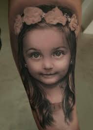 Child Portrait Tattoos by Team MD Tattoo Wipe Outz Artist David Vega!