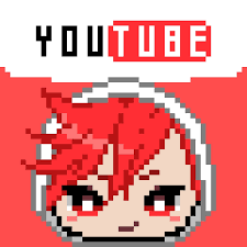 Youtube Chibisuke By Mizurumi Dotpict Pixel Youtube Chibi Pixel Art Pixel Art Characters Pixel