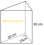 Volume bangun ruang di bawah ini adalah. Contoh Soal Dan Pembahasan Volume Prisma Ajar Hitung