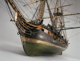 Notice D Oeuvre Maquette De Bateau Renommee Fregate De 18 1806 Du Musee Les Collections Du Musee Musee National Maquettes De Bateaux Bateau Fregate
